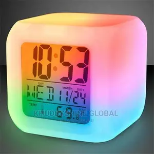 Colour Changing Cube Clock