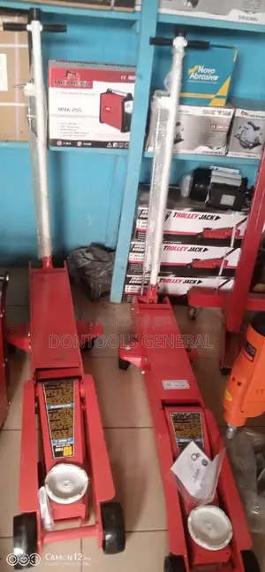 10 Ton Heavy Duty Hydraulic Long Floor Jack Trolley