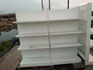 Supermarket Shelves Very Clean an Strong