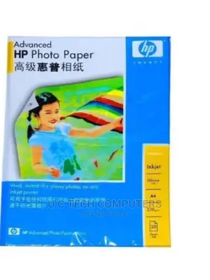 HP Glossy Photo Paper - 20 Sheets