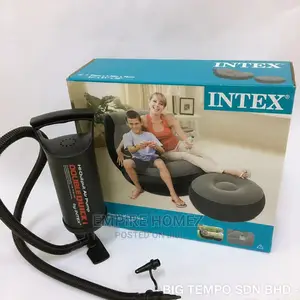 Inflatable Ultra Lounge Chair With Footrest