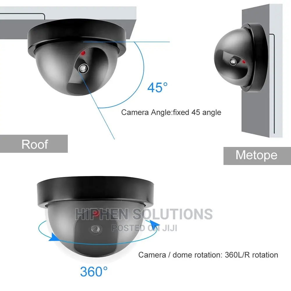 Dummy Fake Security CCTV Dome Camera
