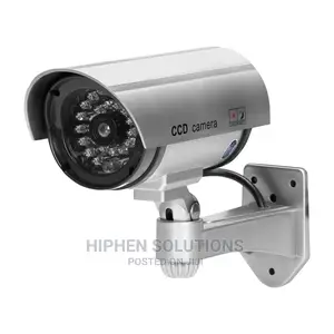 Dummy Security Camera Flash LED Light CCTV Security