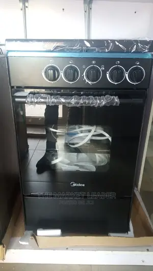 Midea 4-Burner Gas Cooker 50*55 Grill Oven 20bmg4g007-B