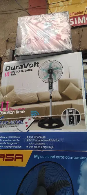 Duravolt Rechargeable Fan