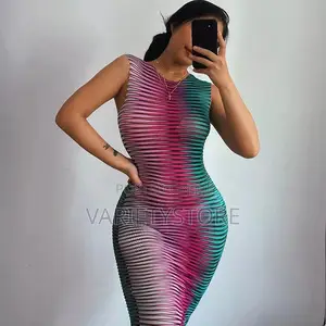 Sexy Women Sleeveless Bodycon Pencil Dress
