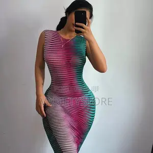 Sexy Women Sleeveless Bodycon Pencil Dress