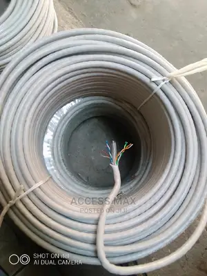 100% Copper D-Link Cat6 Cable by 100 Meters Available Now.