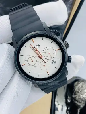 Rubber Strap Boss Wristwatch
