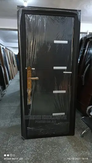 3ft: HIGH Grade Sec Copper Steal Room Door With Royal Handle