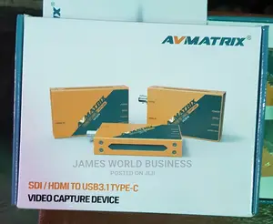 Av Matrix Sdi and Hdmi to Usb 3.0 Video Capture Uc 2018