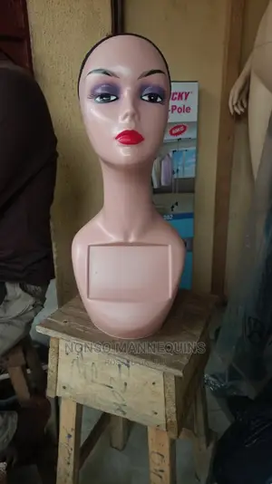 Plastic Heads Mannequins for Wigs/Hats Display