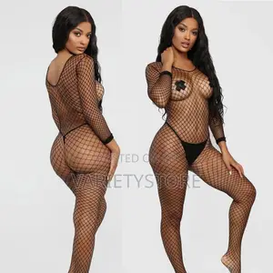 Sexy Fishnet Bodysuit Women Sex Clothe Crotch Body Stockings