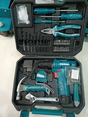 81pcs Total Tools Set With 12v Battery Drilling Machine