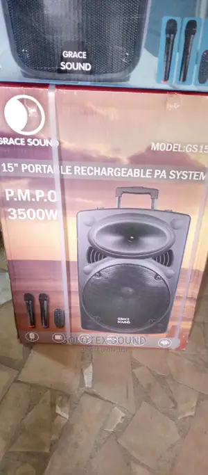 Original Grace Sound Pa System Big 15inches