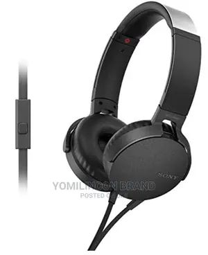 Sony MDR-XB550AP Wired Extra Bass On-Ear Headphones