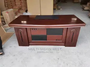 Executive Office Table With Drawers.