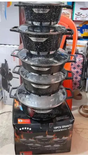 10pcs Lovesmile Granite Pots
