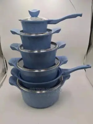 Ceramic Set of Pots and Pans