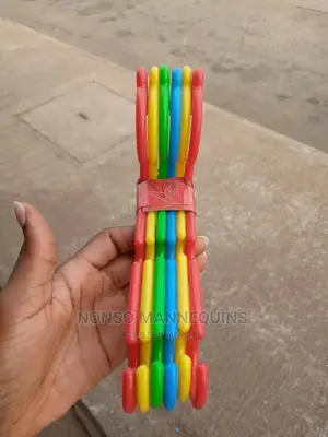 Colourful Kids Plastic Hangers