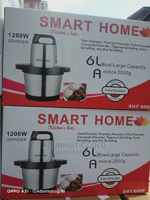 Smart Home Yam Pounder