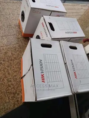 100% Copper Hik Vision Cat6 Cable Length 305 Meters
