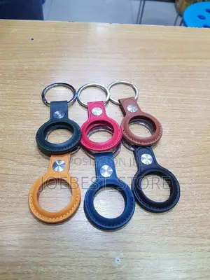 Apple Airtag Leather Key Ring Case
