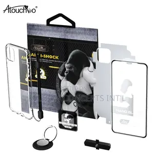 Anti-shock 6 In 1 iPhone 12 Transparent Case
