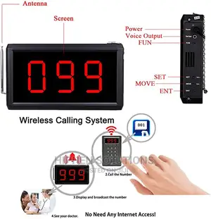 Restaurant Wireless Queue Management