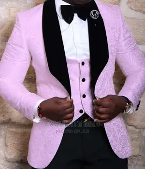 New Stock Tuxedo Black Men Suit