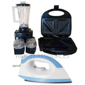 Blender + Bread/Sandwich Maker+Pressing Iron