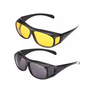 2 In1 Hd Vision Night Driving Eyeglasses