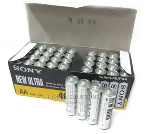 High Capacity AA Batteries