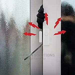 Wireless Door Window Magnetic Contact Sensor With Emergency
