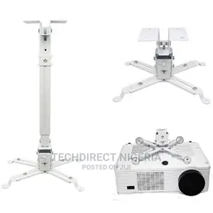 Smaat 43 – 65cm Universal Projector Ceiling Mount – White