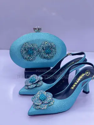 Wedding Shoe And Bags Sets