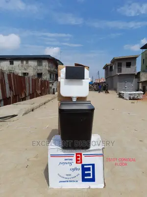 Black Conceal Water Closet SQR