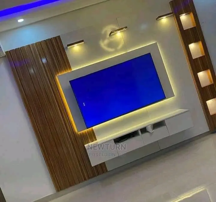 Wall TV Stand / Console With Light