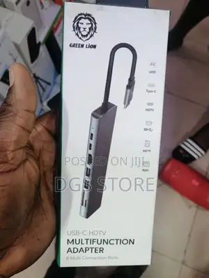 Green Lion Usb C HDTV Multifunction Adapter 8 In1