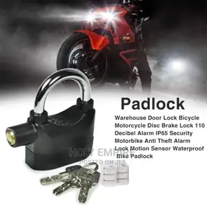 Siren Alarm Padlock