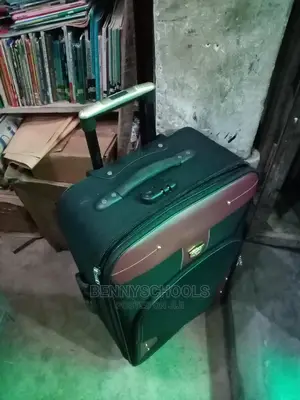 Medium Black 2 Wheels Traveling Luggage Box
