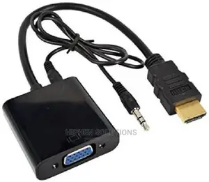 Universal HDMI to VGA Adapter (Black)