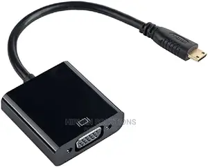 HDMI to VGA Convertor Adaptor With 3.5mm Audio Cable
