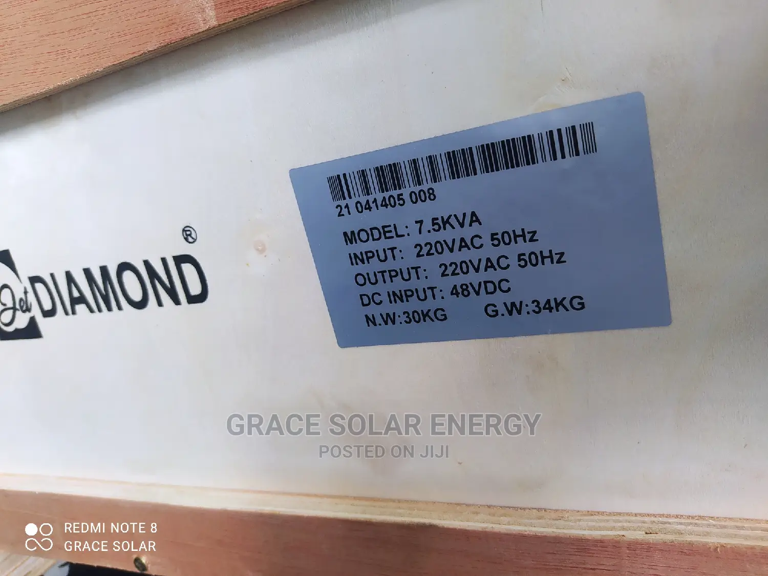 7.5kva 48v Diamond Inverter
