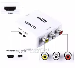 HD Video Converter Box HDMI to RCA HDMI2AV Adapter HDTV