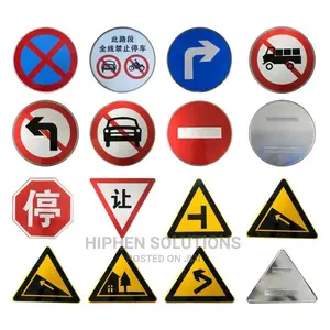 Aluminum Reflective Warning Sign