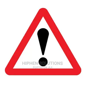 Safety Road Sign Warning Board
