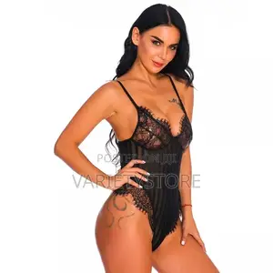 Women Sexy Floral Embroidery Lace Bodysuits