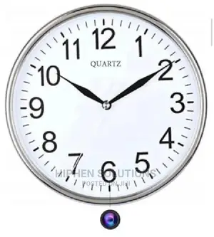 Wall Clock Camera Remotely Accessible