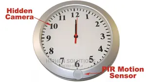 Wifi Wall Clock Spy Camera